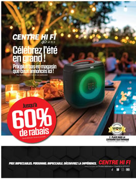 Circulaire Centre HI-FI Circulaire Centre HI-FI